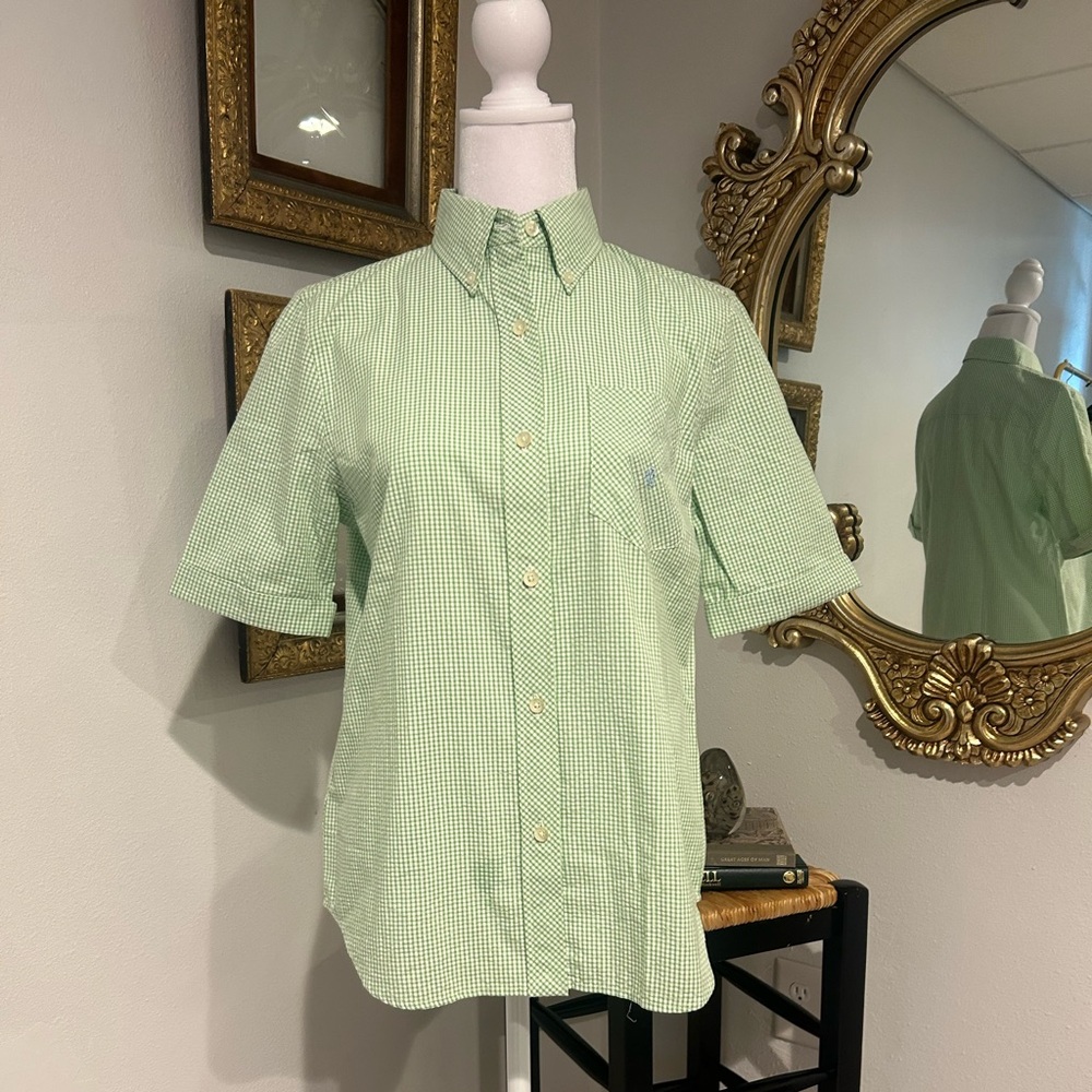 Lauren Ralph Lauren short sleeve button down